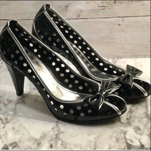 Franco Sarto Candor heels - black/silver